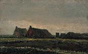 Vincent Van Gogh Hutten painting